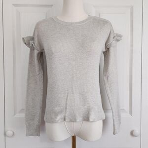 ♡ Shimmery Ruffle Sweater ♡